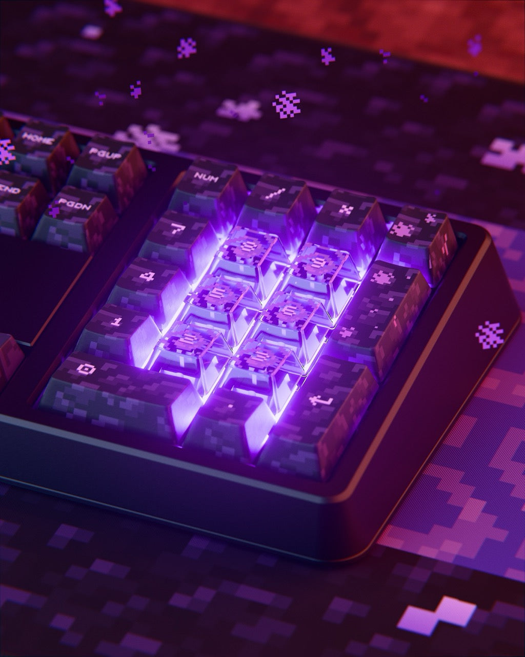 The Nether Keycaps