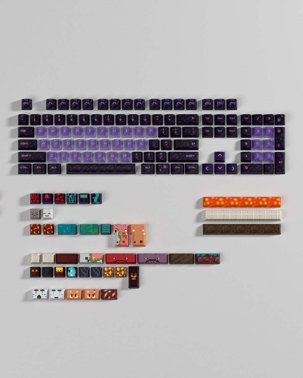 The Nether Keycaps