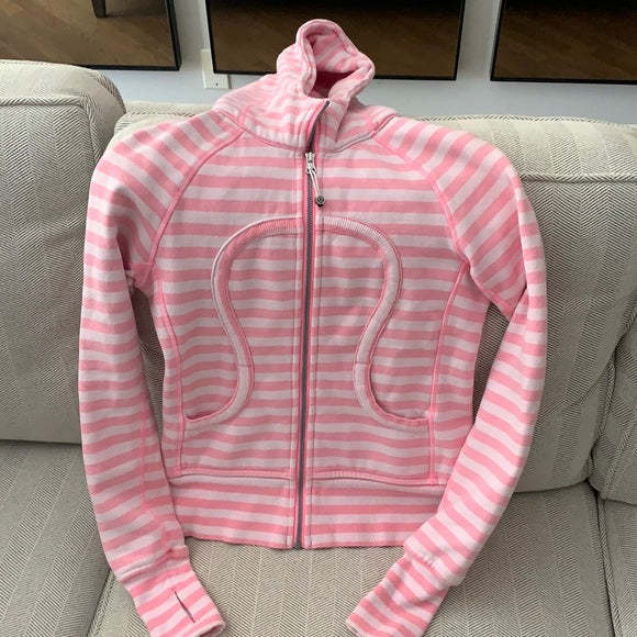 Striped Scuba Hoodie