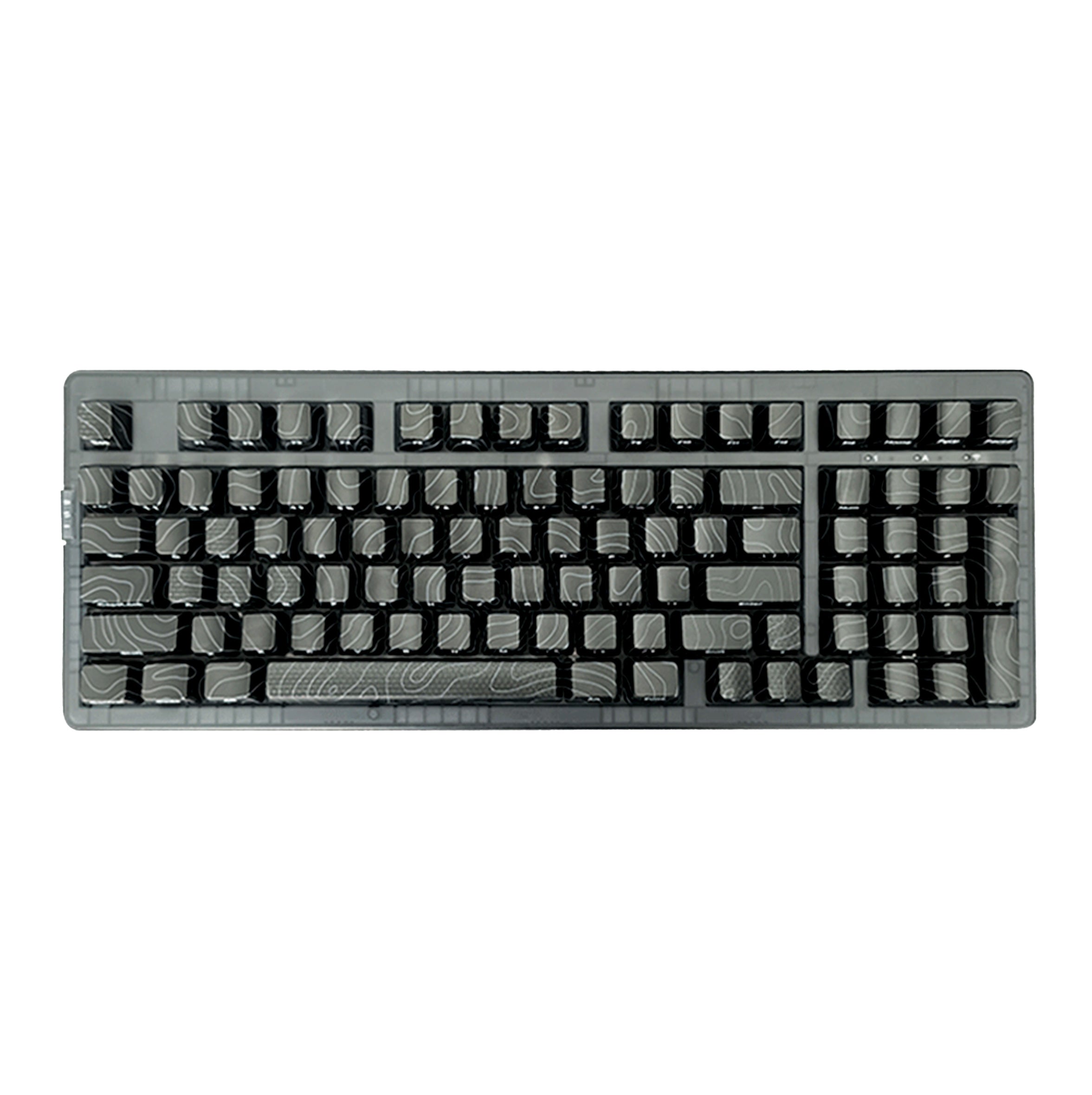 Zornher ZH980 95% IMD （Sleek & Cool Textures	）Keyboard