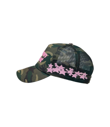 STAR CAMO TRUCKER HAT