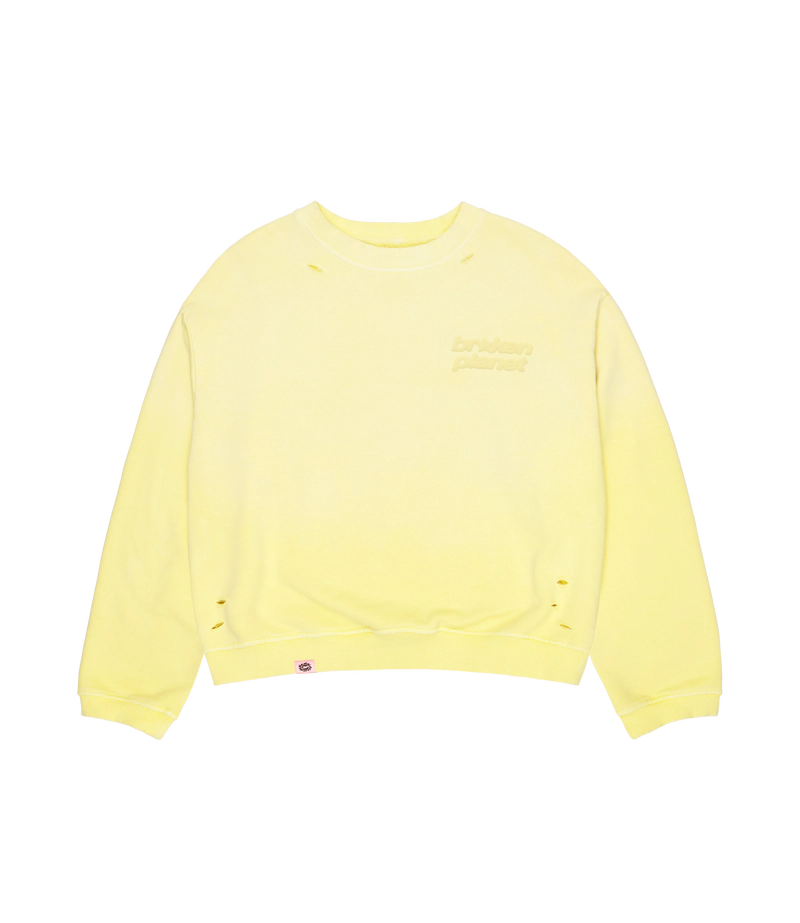 STAR LOGO SUNFADED CREWNECK