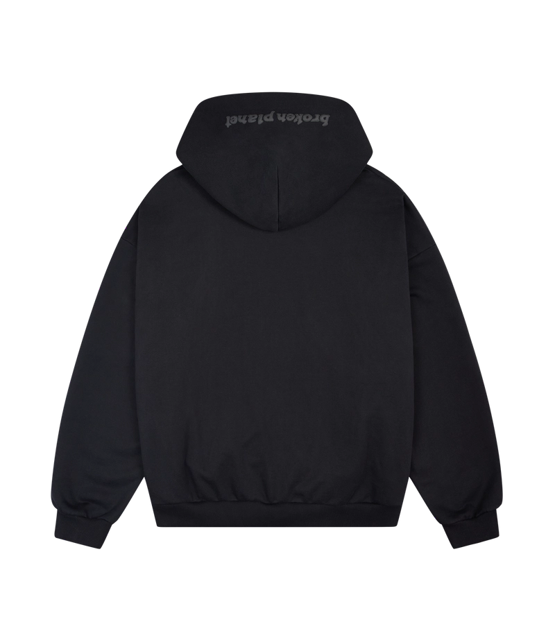 BROKEN PLANET ZIP UP HOODIE