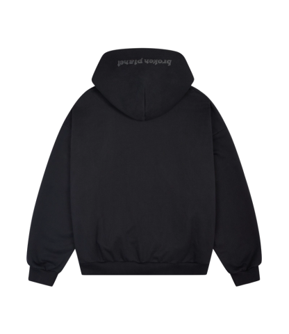 BROKEN PLANET ZIP UP HOODIE