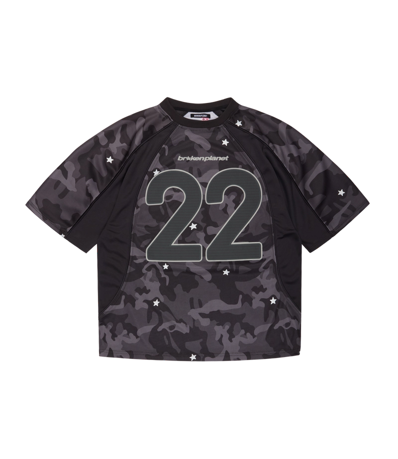 STAR CAMO REFLECTIVE FOOTBALL JERSEY