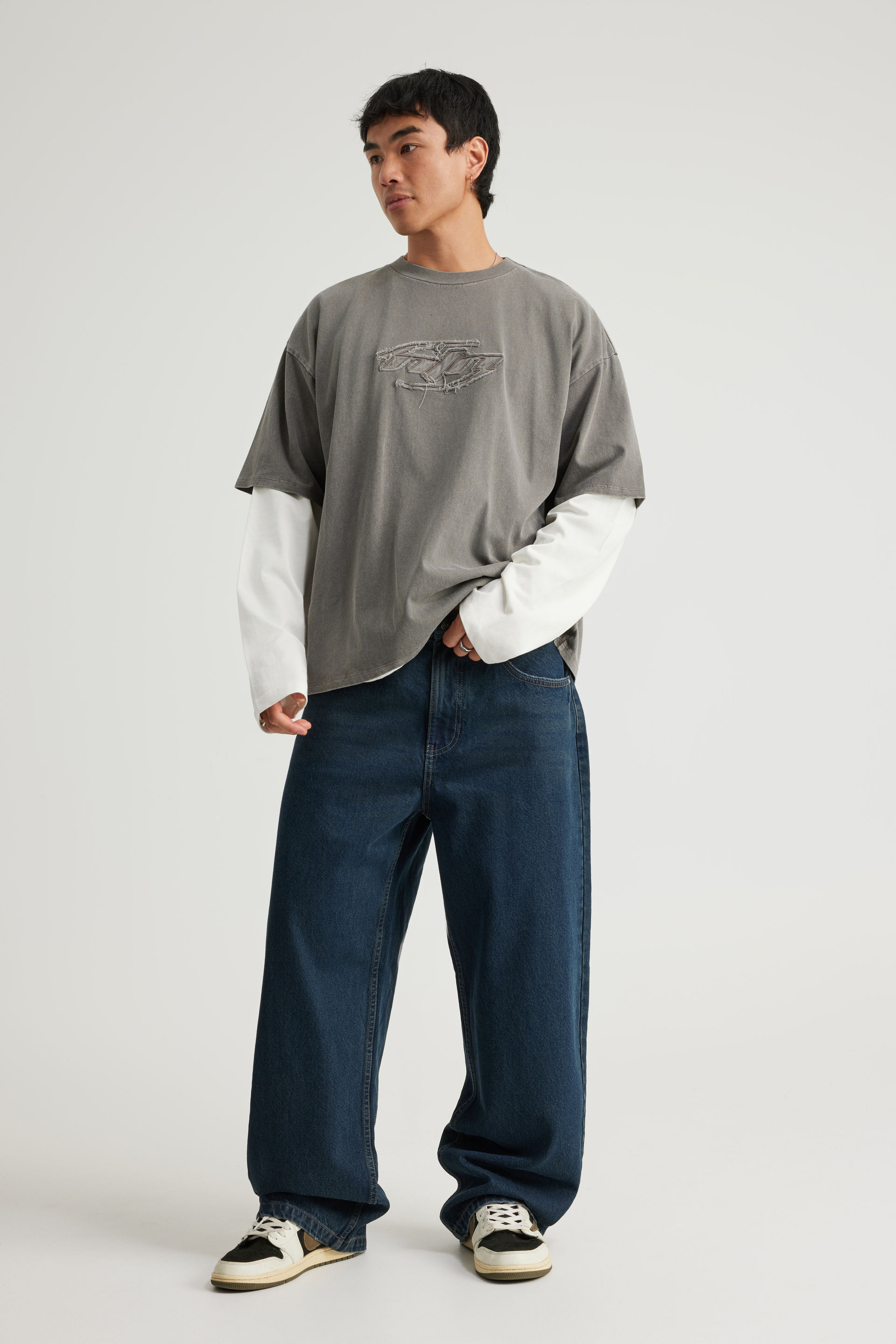 Half Half Classico Baggy Jean