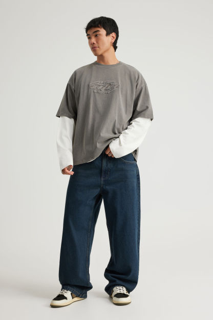 Half Half Classico Baggy Jean
