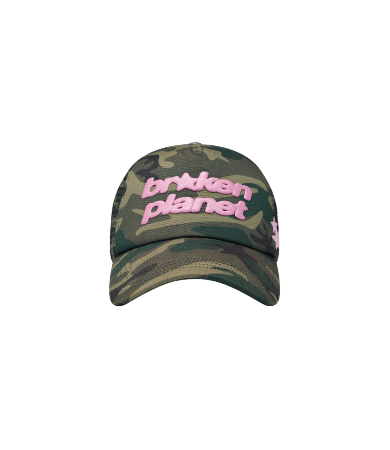 STAR CAMO TRUCKER HAT