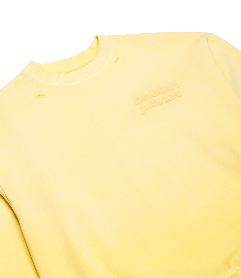 STAR LOGO SUNFADED CREWNECK