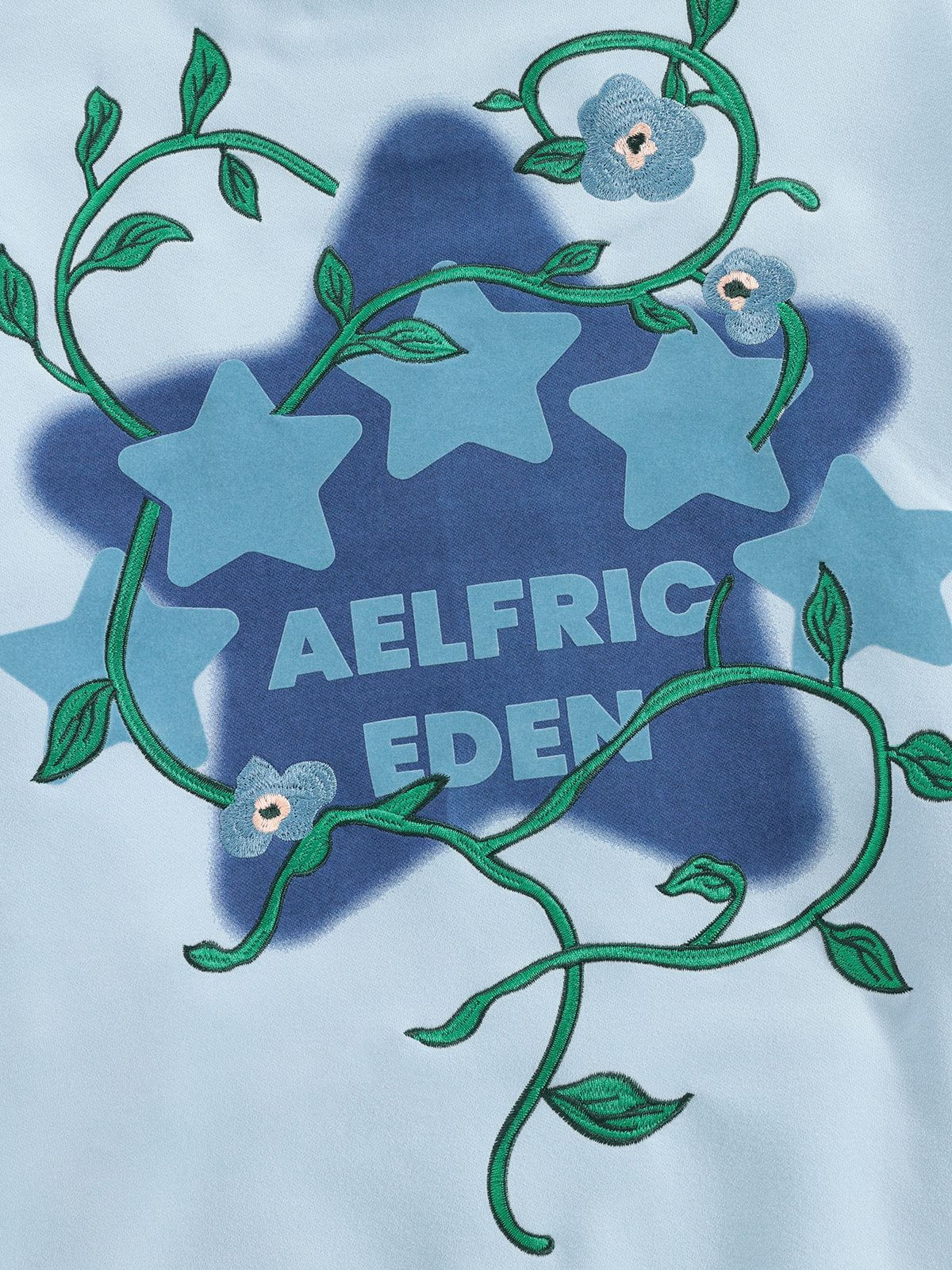 Aelfric Eden Star Rhinestone Floral Hoodie