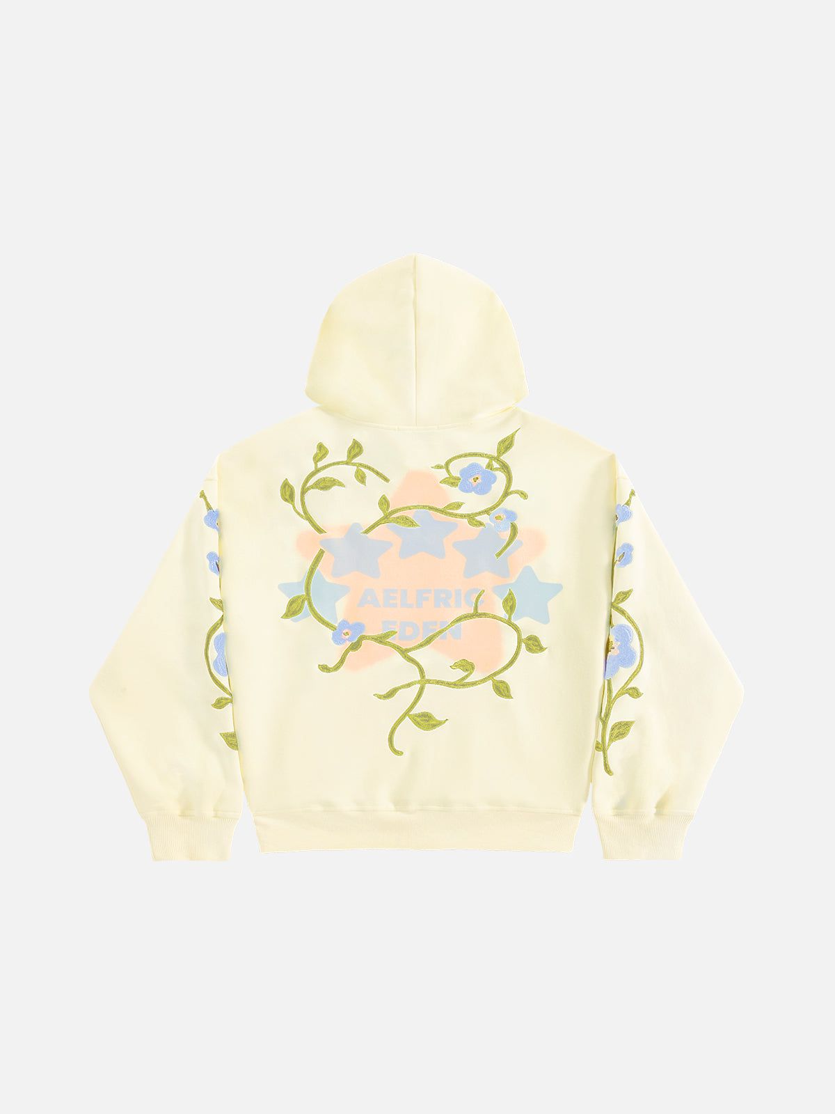 Aelfric Eden Star Rhinestone Floral Hoodie