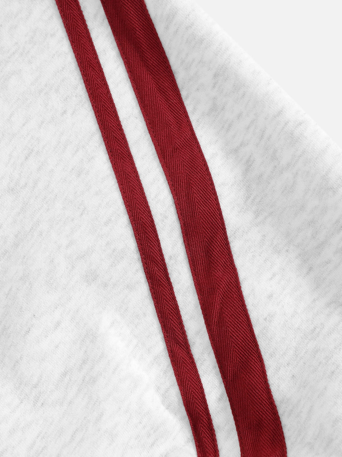 Aelfric Eden Cropped Contrast Stripe Zip Up Hoodie