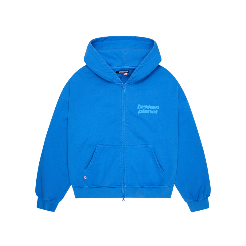 STAR LOGO ZIP-UP HOODIE