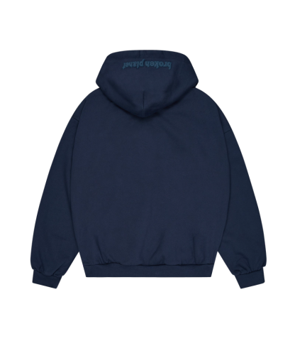 BROKEN PLANET ZIP UP HOODIE