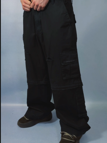 2-IN-1 STAR CAMO CARGO PANTS/SHORTS