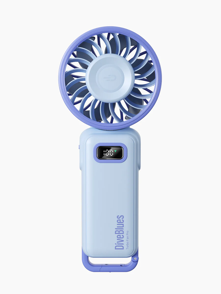 PreviousNext Diveblues 4-in-1 High-Speed Portable Fan with 100-Speed Control