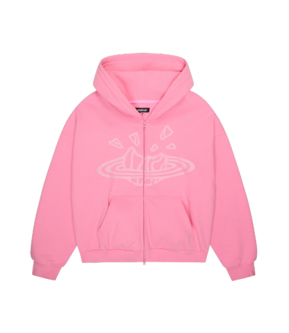 BROKEN PLANET ZIP-UP HOODIE