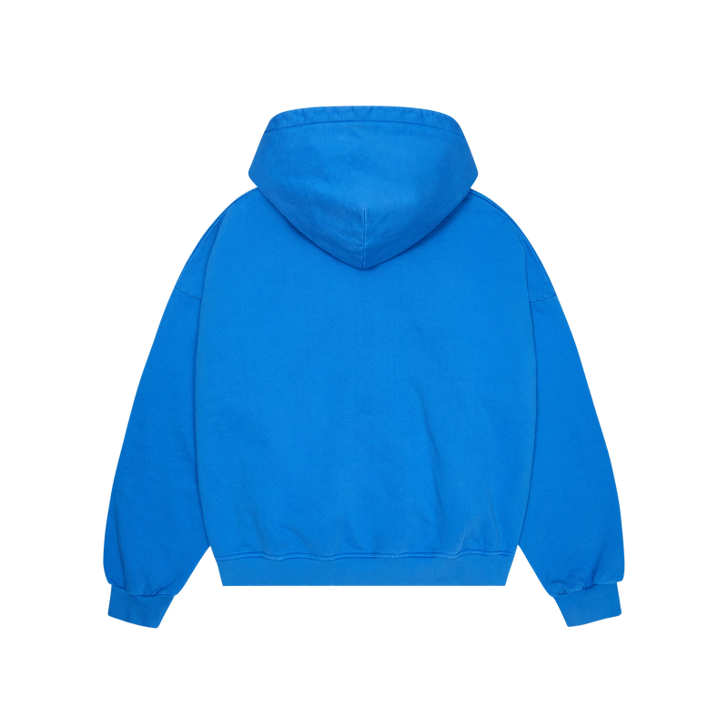 STAR LOGO ZIP-UP HOODIE