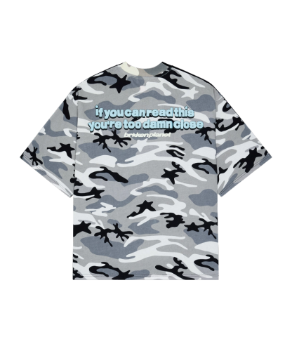 DON'T ASK ME SPLIT CAMO T-SHIRT