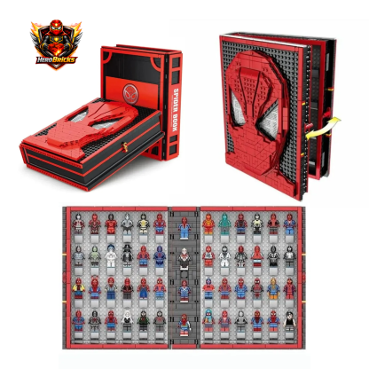 Hero Bricks™ – Spidey Book (55 Figures Edition)