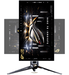 The PG27AQWP-G Edition 20 offers pivot adjustments.