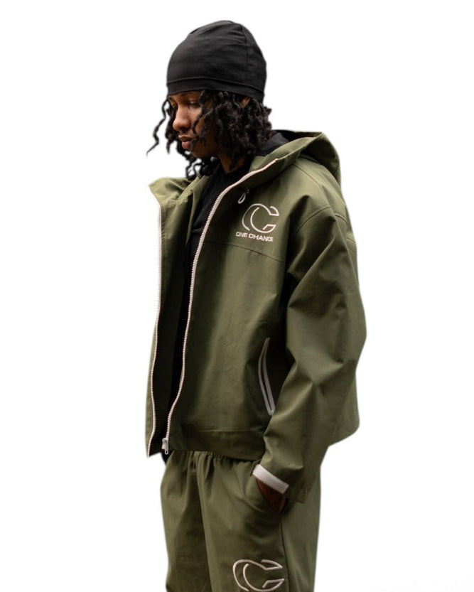 One Chance Rain Jacket (Olive)