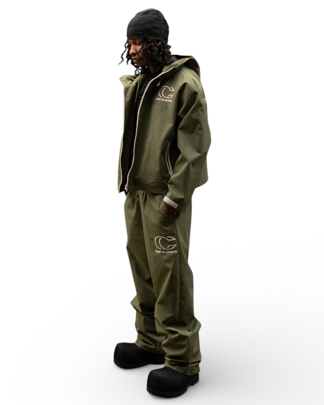 One Chance Rain Set (Olive)