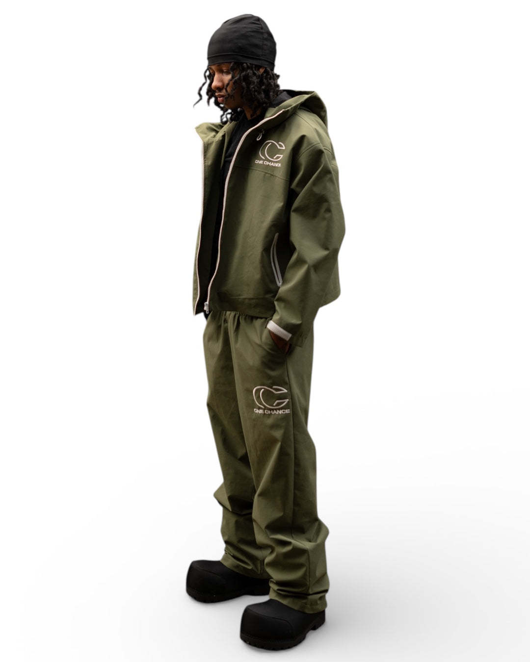 One Chance Rain Set (Olive)