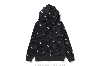 BAPE WGM Characters Kuromi Camo Full Zip Hoodie