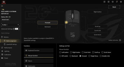ROG Harpe II Extreme Edition 20 Gaming Mouse
