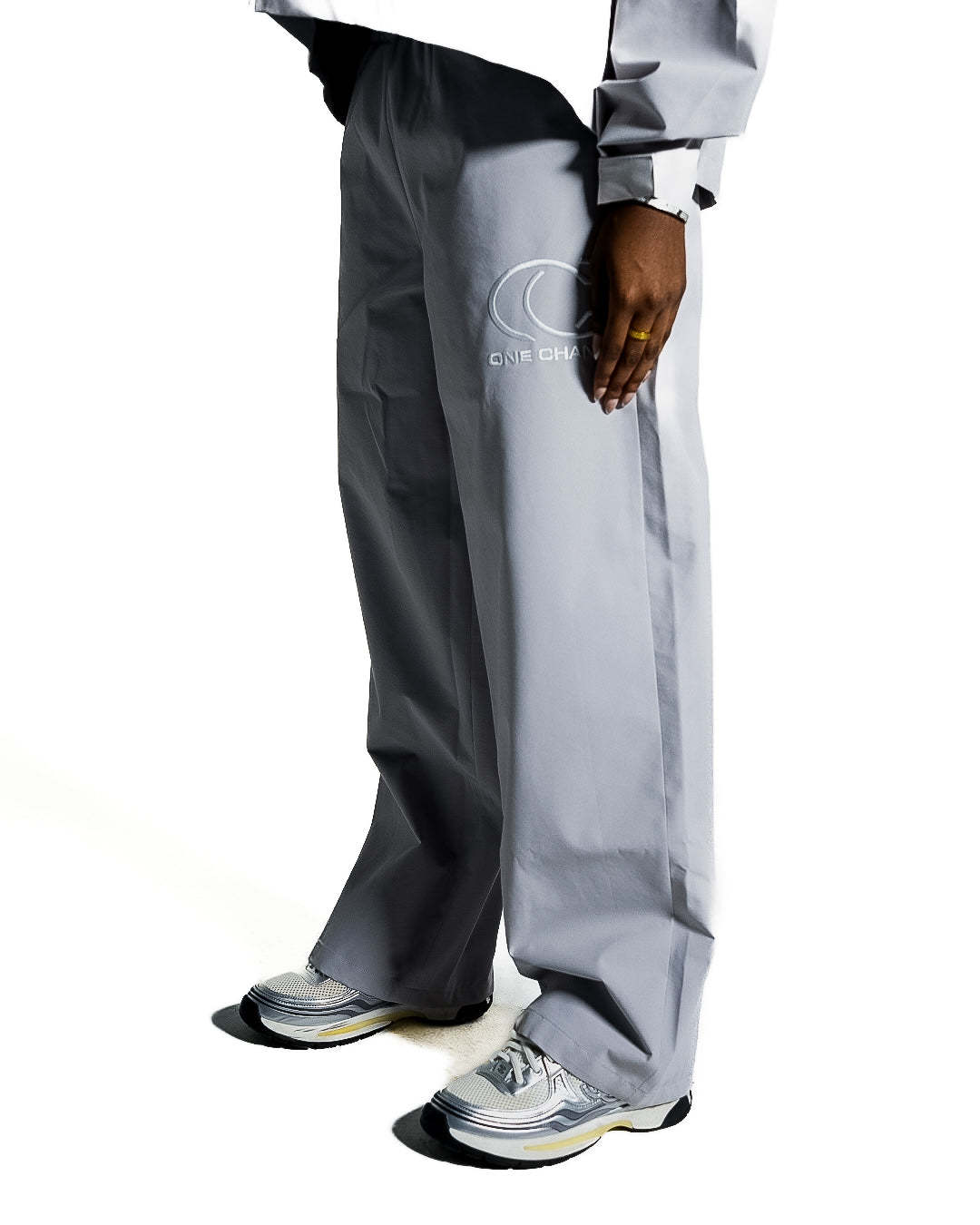 Grey Rain Pants