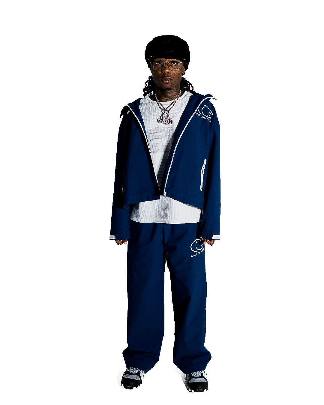 One Chance Rain Set (Navy)