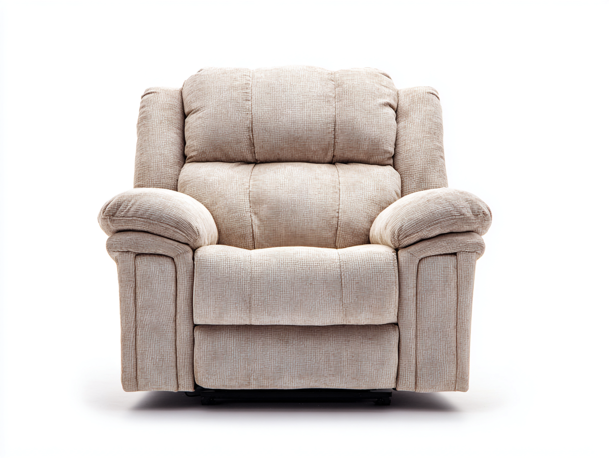 Liegesessel-Stoff-98 x 92 x 102 cm-Beige-Modern-Nestgetloft