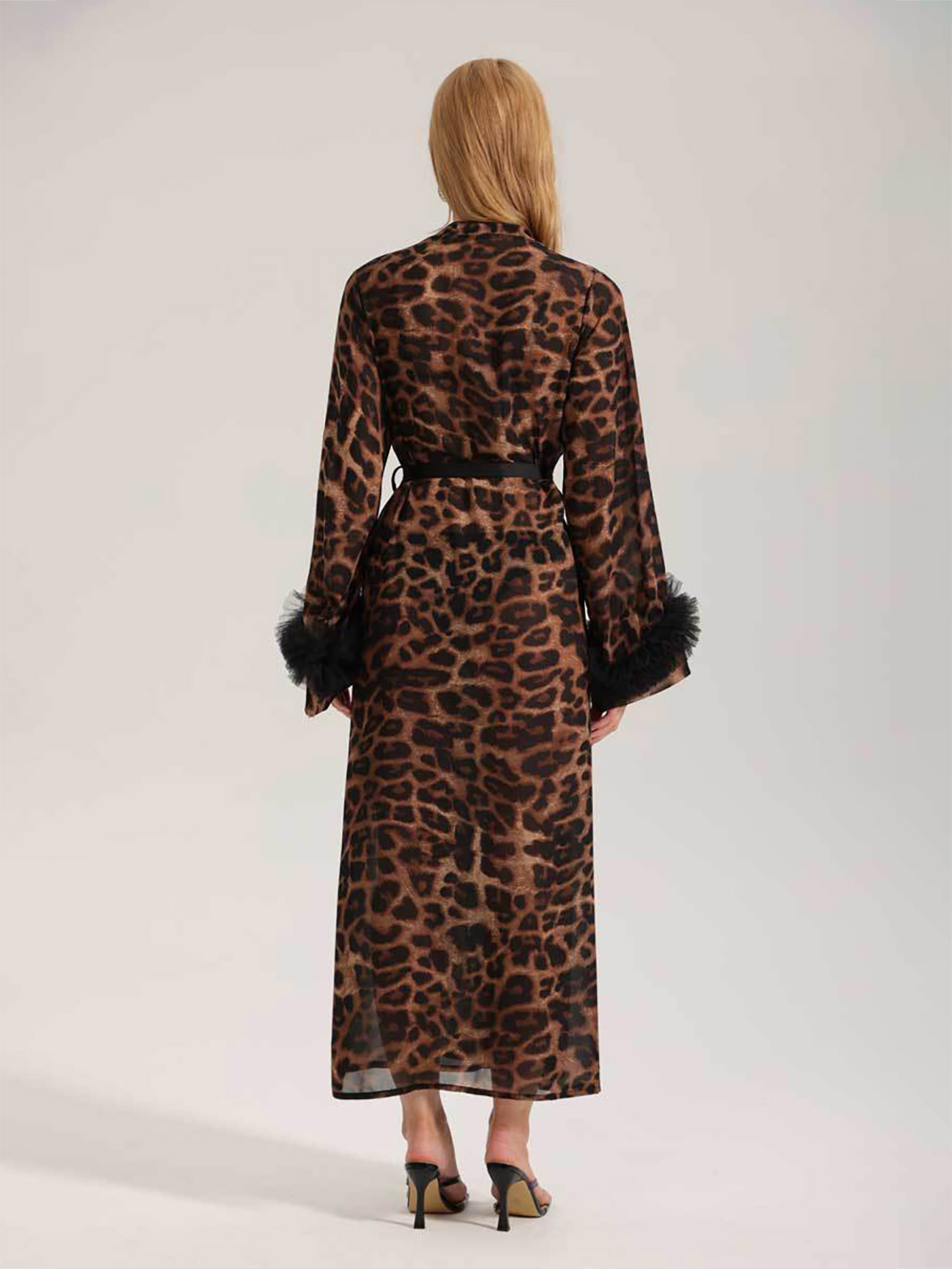 Josie Leopard Print Robe