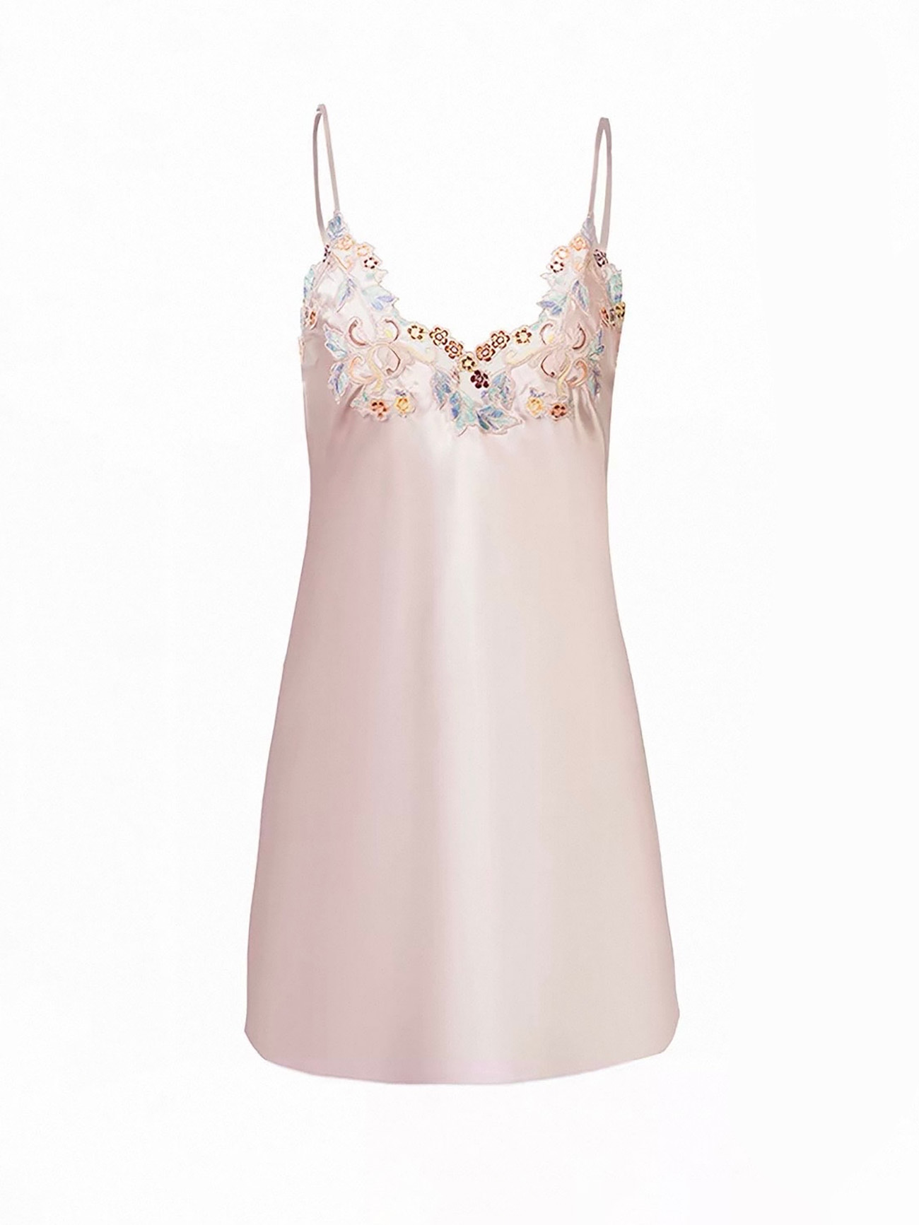 Eden Silk Mini Dress In Pink