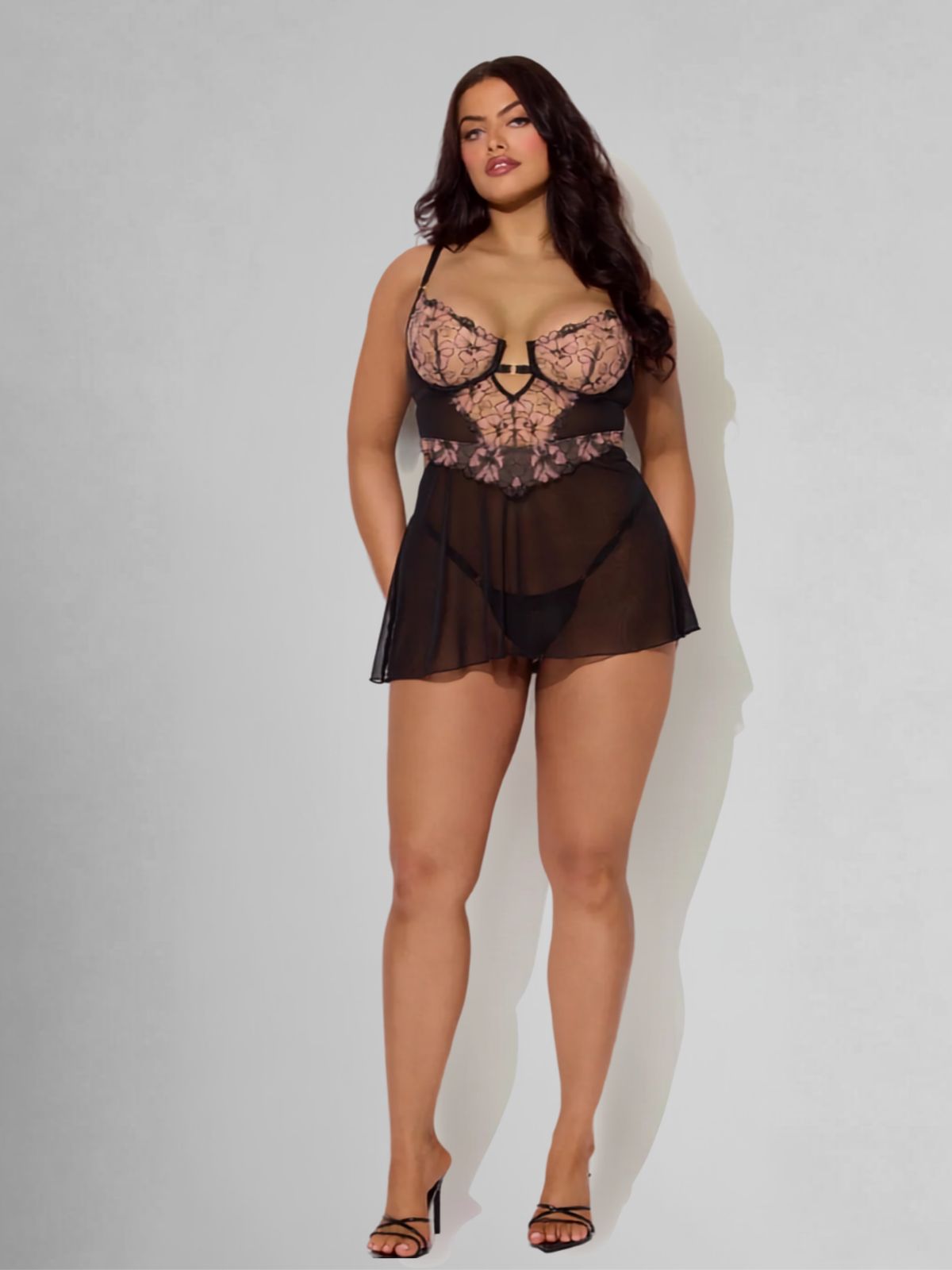 Brooklynn Babydoll - Black