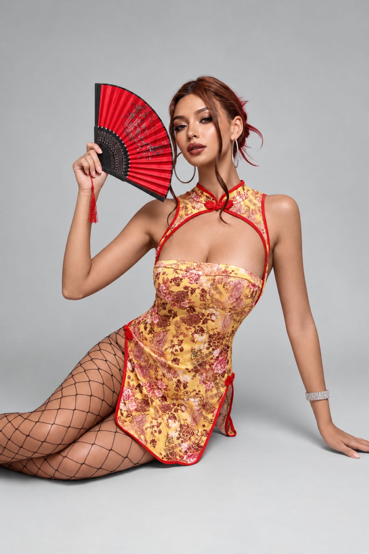 Sawyer Cheongsam - Yellow