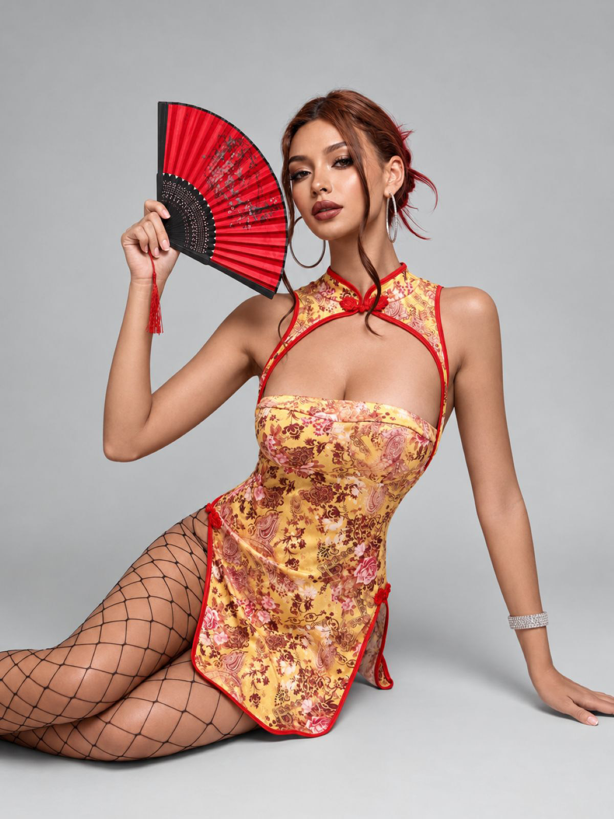 Sawyer Cheongsam - Yellow