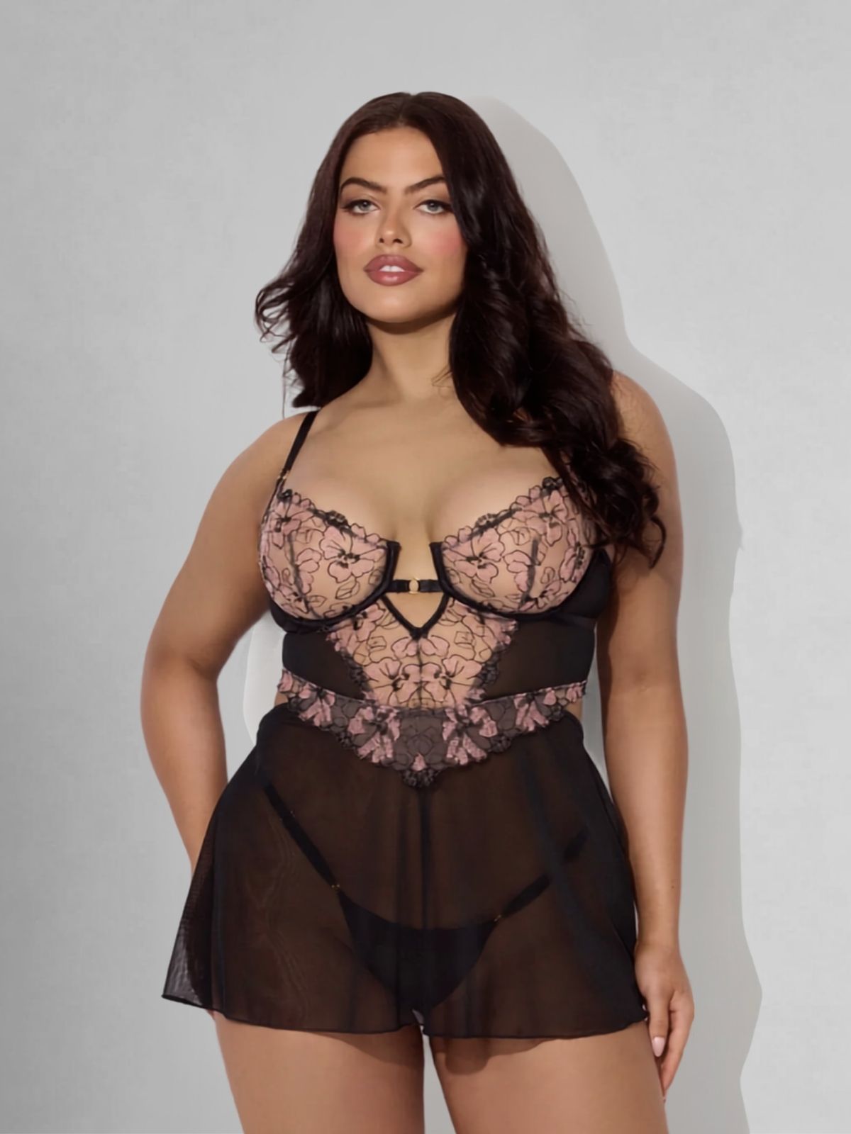 Brooklynn Babydoll - Black