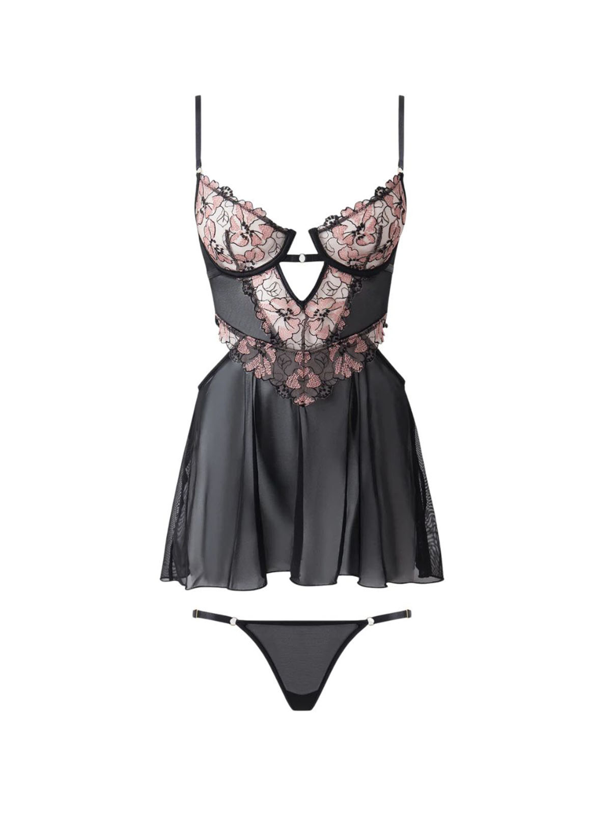Brooklynn Babydoll - Black