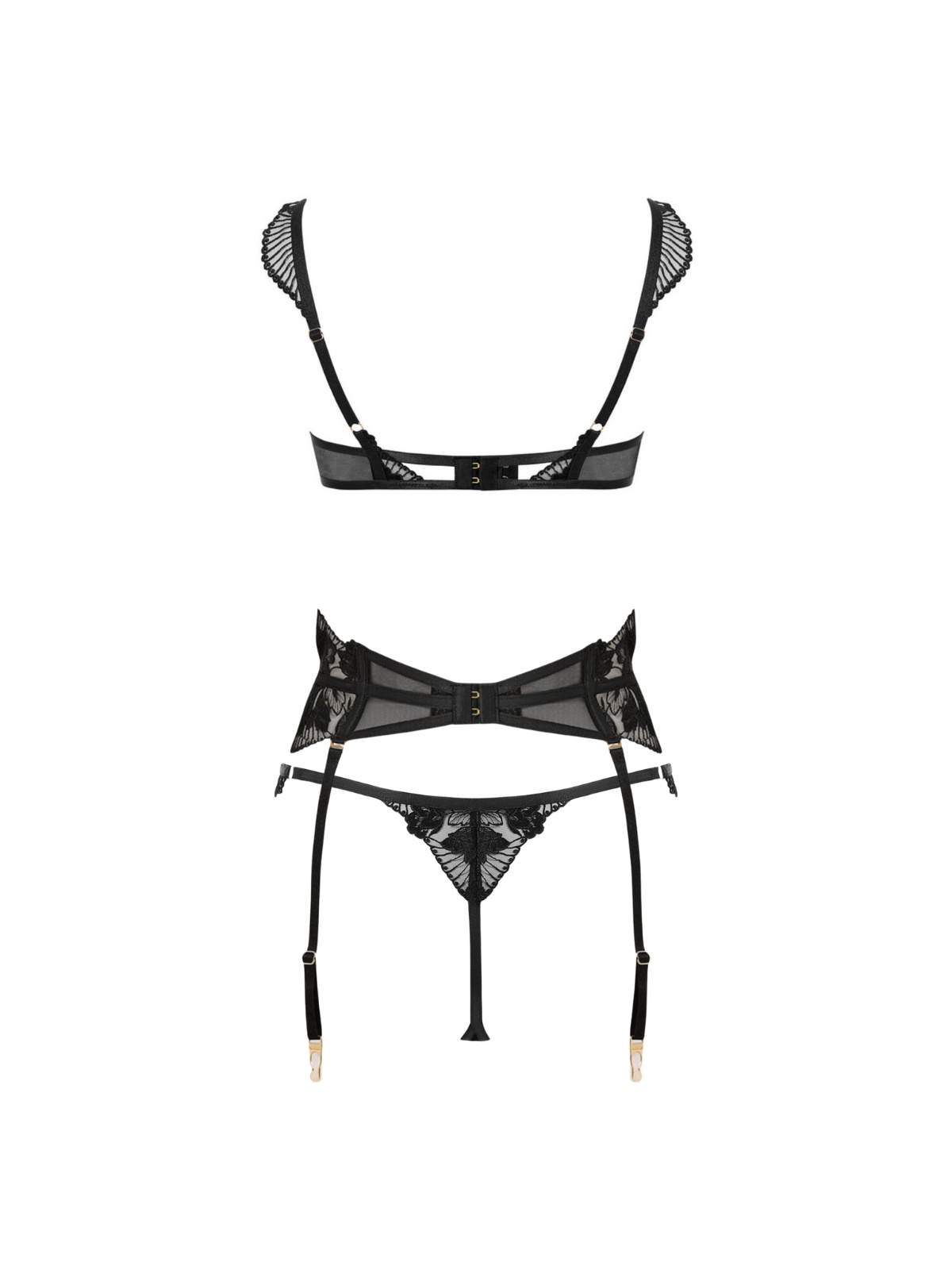 Dayana Lingerie Set - Black