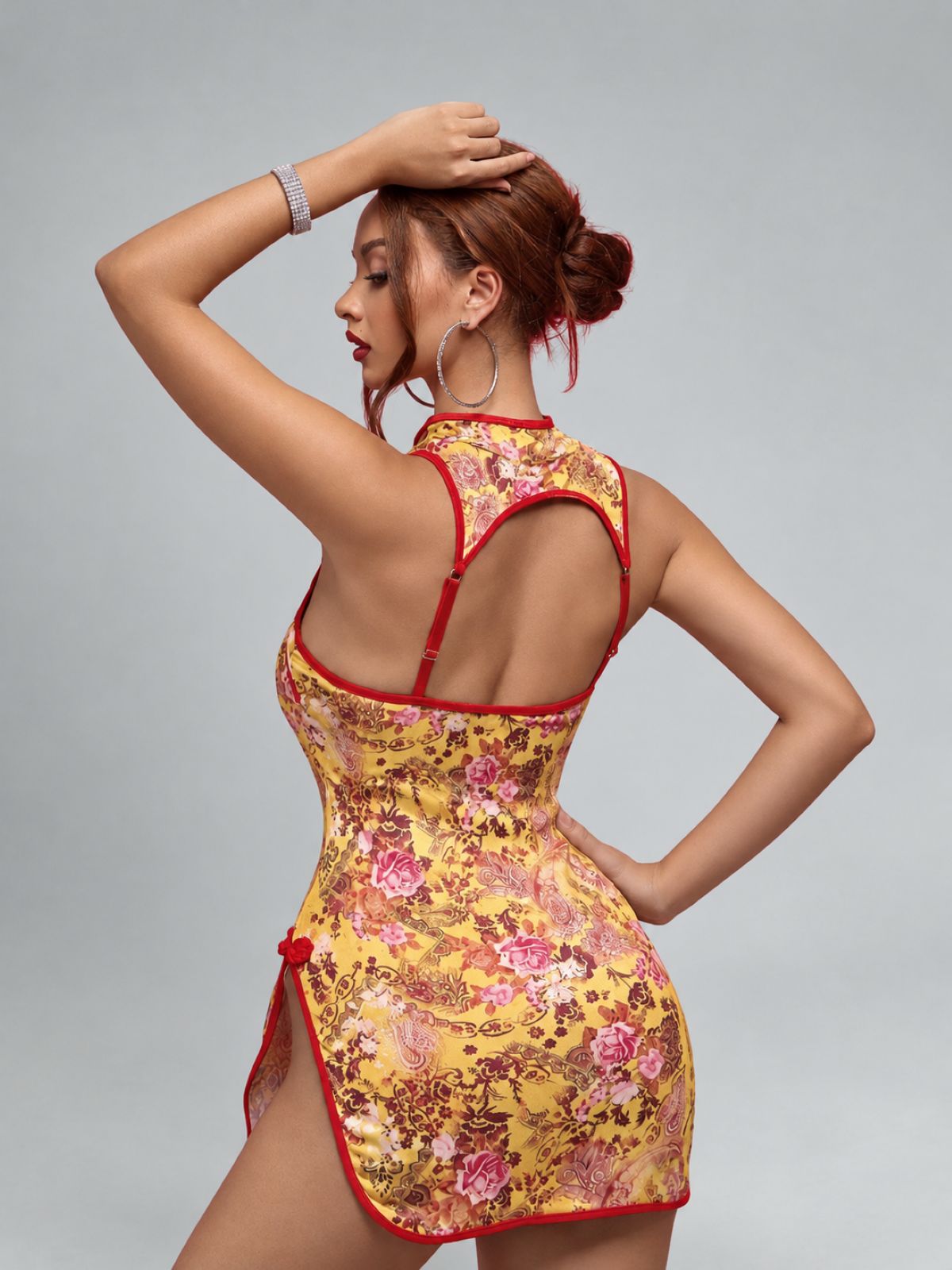 Sawyer Cheongsam - Yellow
