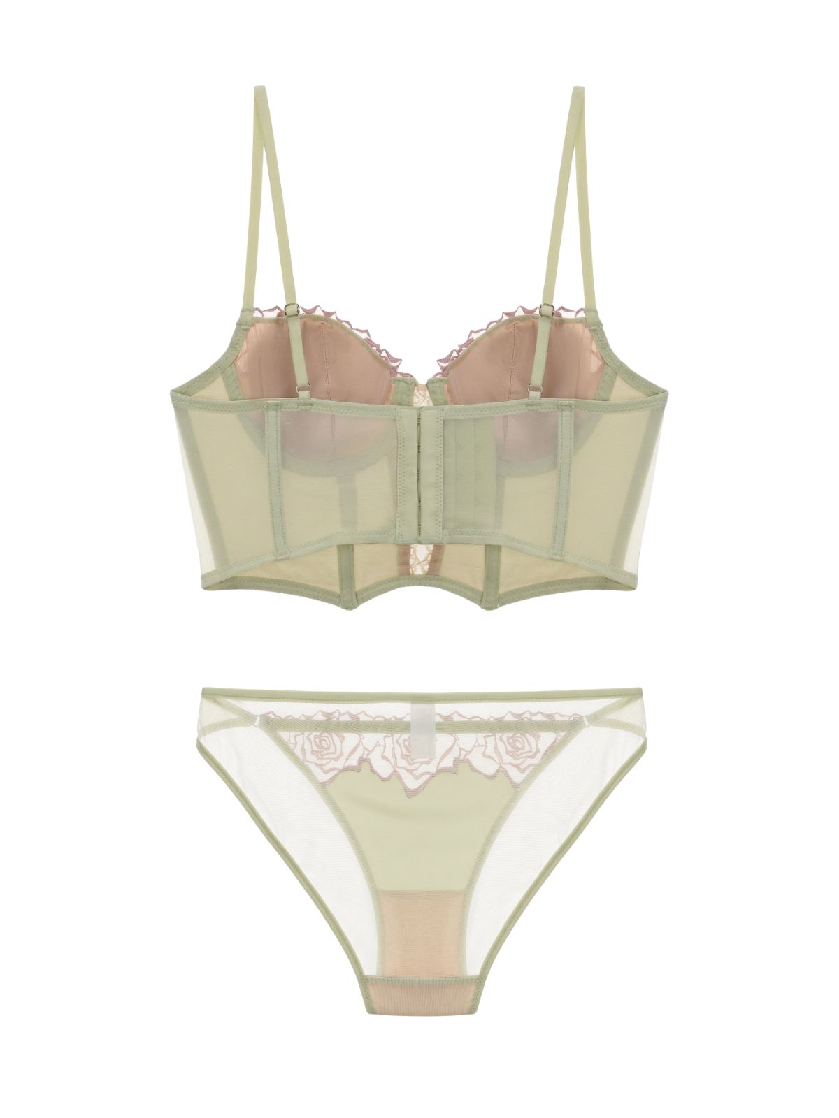 Adelaide Lingerie Set - Green