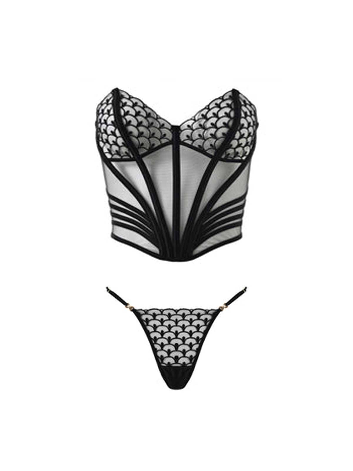 Alayah Corset Lingerie Set