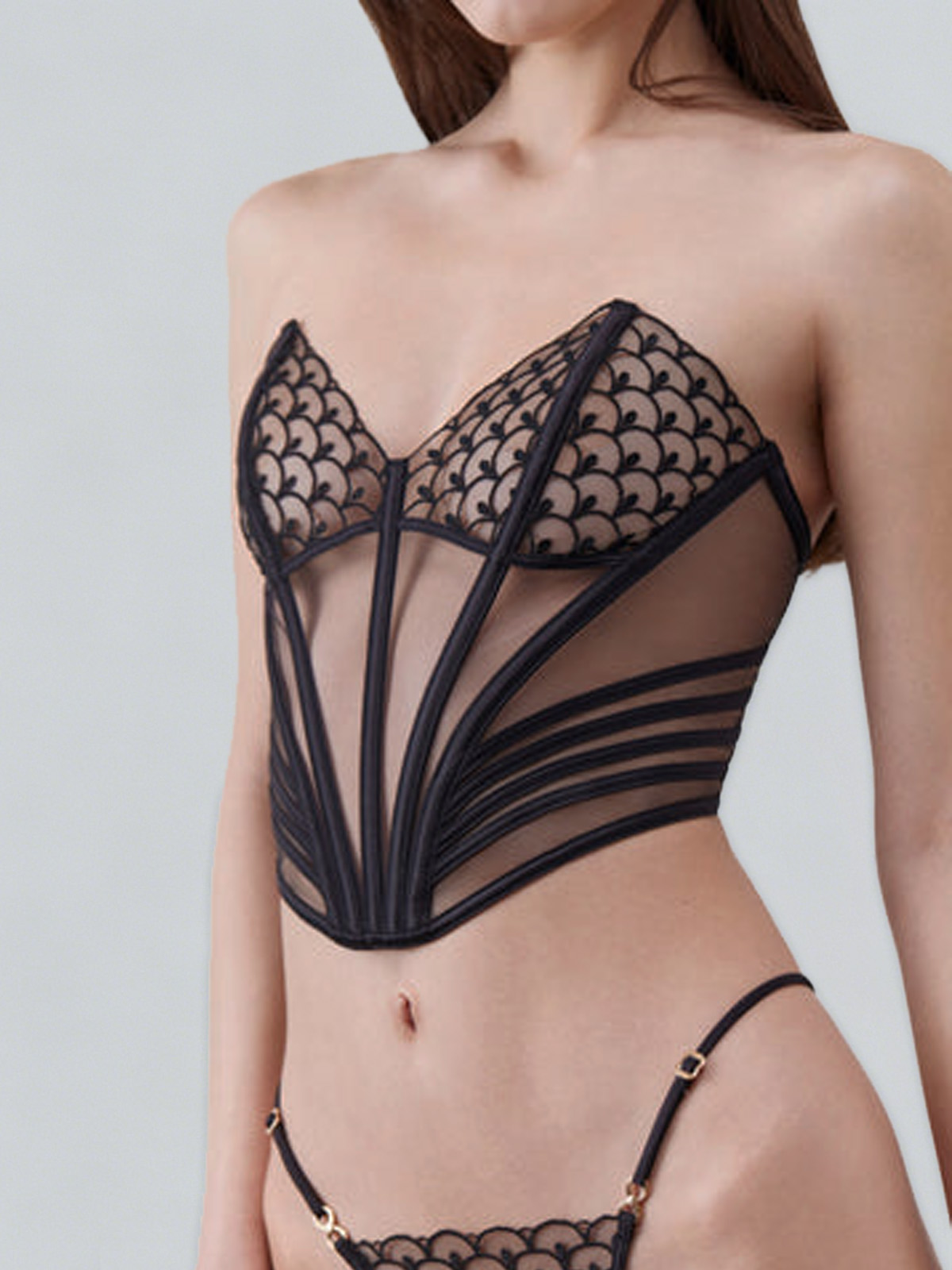 Alayah Corset Lingerie Set