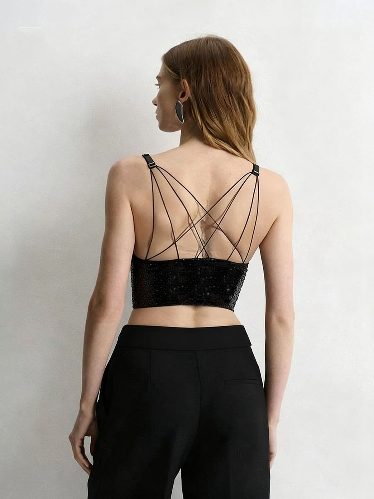 Alessia Bralette - Black