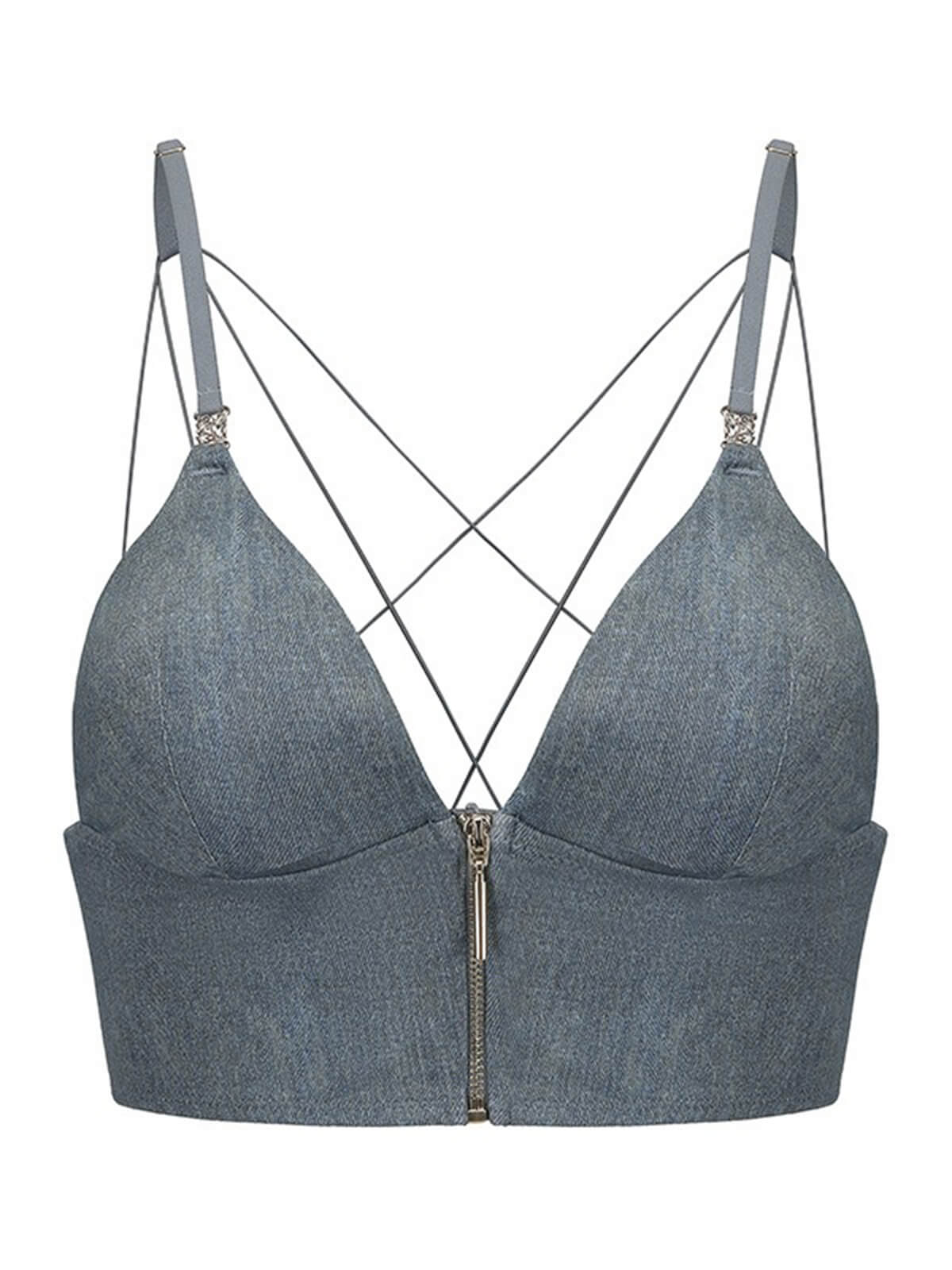 Alessia Bralette - Grey