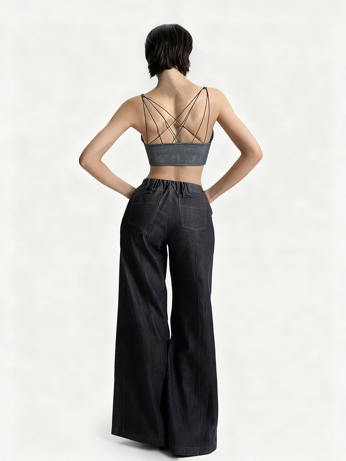 Alessia Bralette - Grey