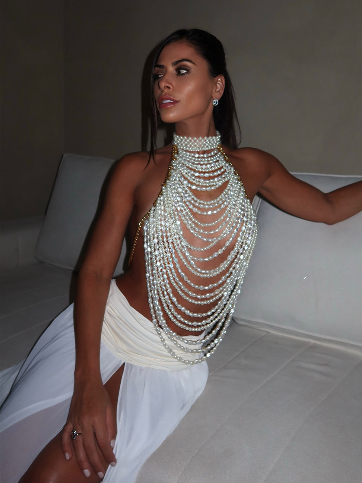 Alexia Beaded Top
