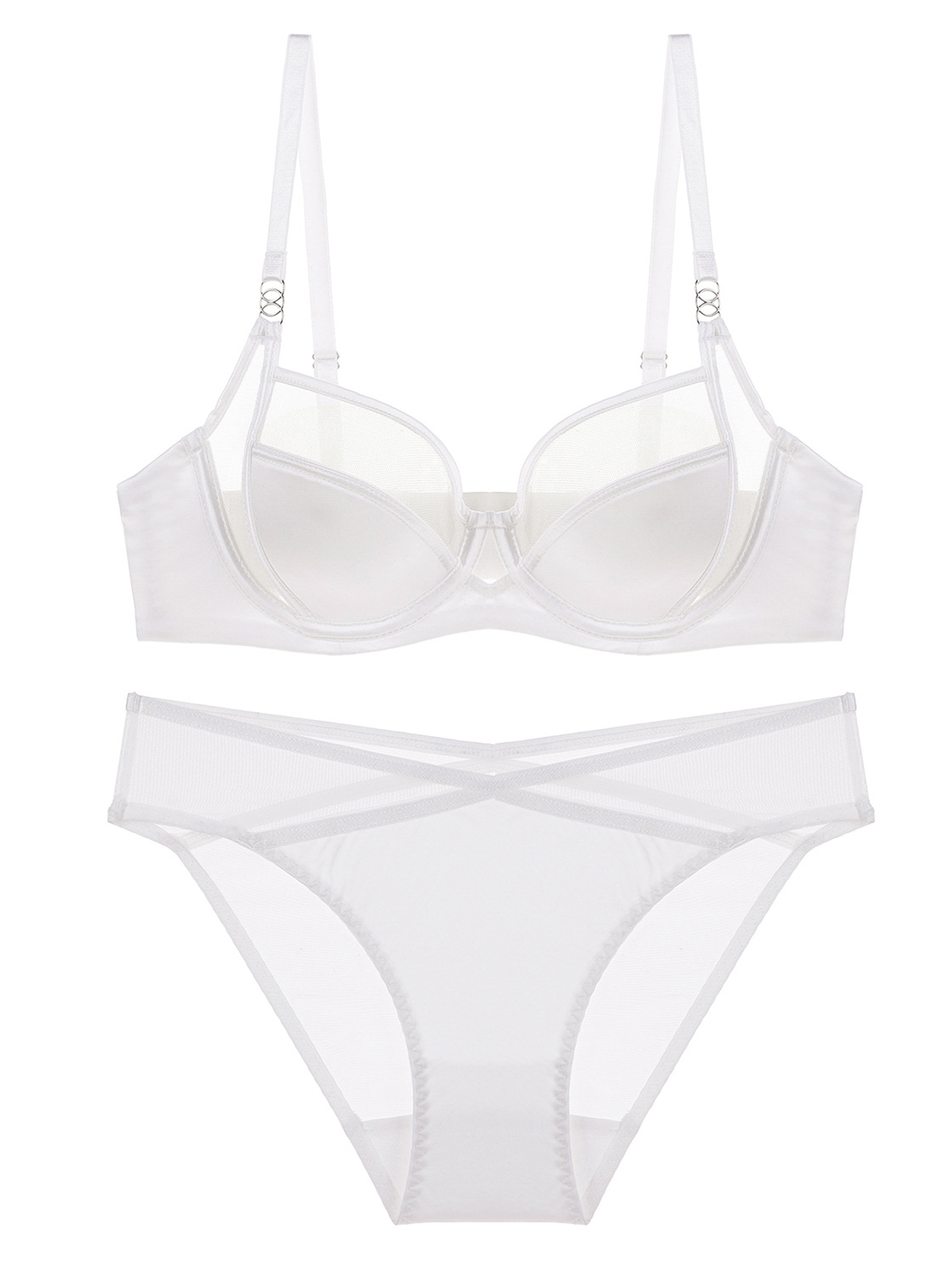 Alora Bra Set - White